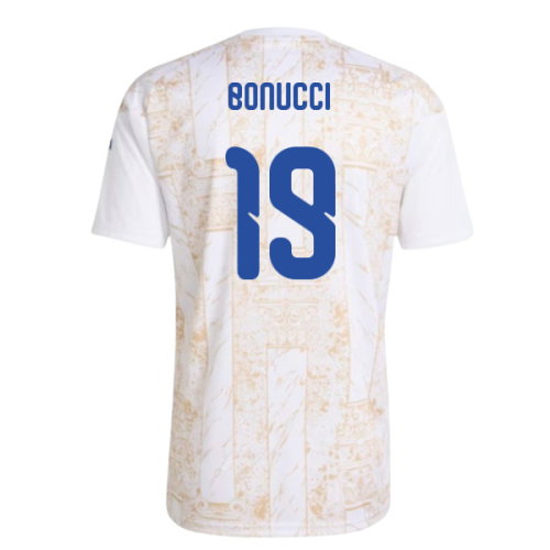 2026-2027 Italy Home Pre-Match Shirt (White) (Bonucci 19)