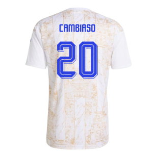 2026-2027 Italy Home Pre-Match Shirt (White) (Cambiaso 20)