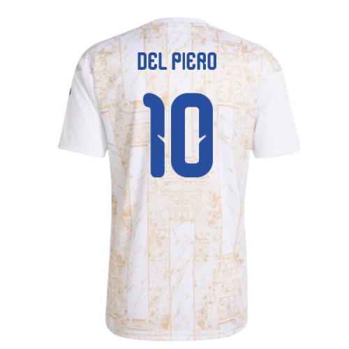 2026-2027 Italy Home Pre-Match Shirt (White) (Del Piero 10)