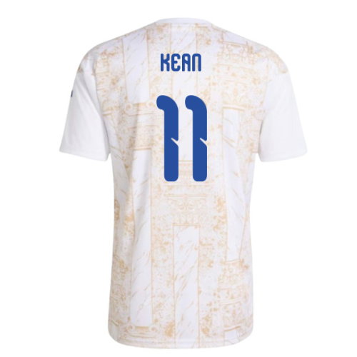 2026-2027 Italy Home Pre-Match Shirt (White) (Kean 11)