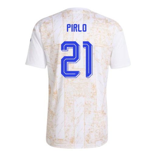 2026-2027 Italy Home Pre-Match Shirt (White) (Pirlo 21)