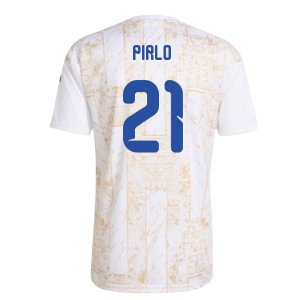 2026-2027 Italy Home Pre-Match Shirt (White) (Pirlo 21)