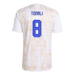 2026-2027 Italy Home Pre-Match Shirt (White) (Tonali 8)