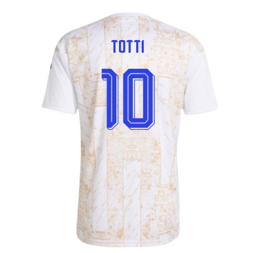 2026-2027 Italy Home Pre-Match Shirt (White) (Totti 10)