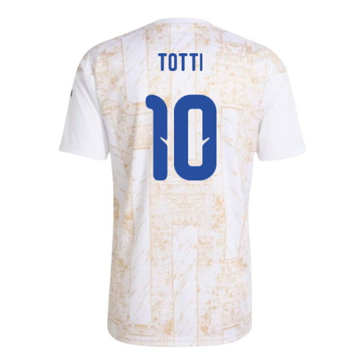 2026-2027 Italy Home Pre-Match Shirt (White) (Totti 10)