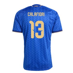 2026-2027 Italy Home Shirt (Calafiori 13)