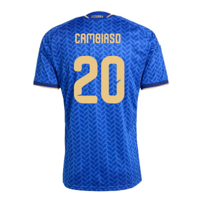 2026-2027 Italy Home Shirt (Cambiaso 20)