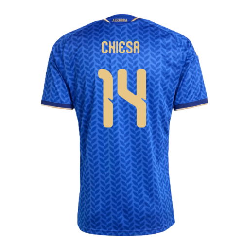 2026-2027 Italy Home Shirt (Chiesa 14)