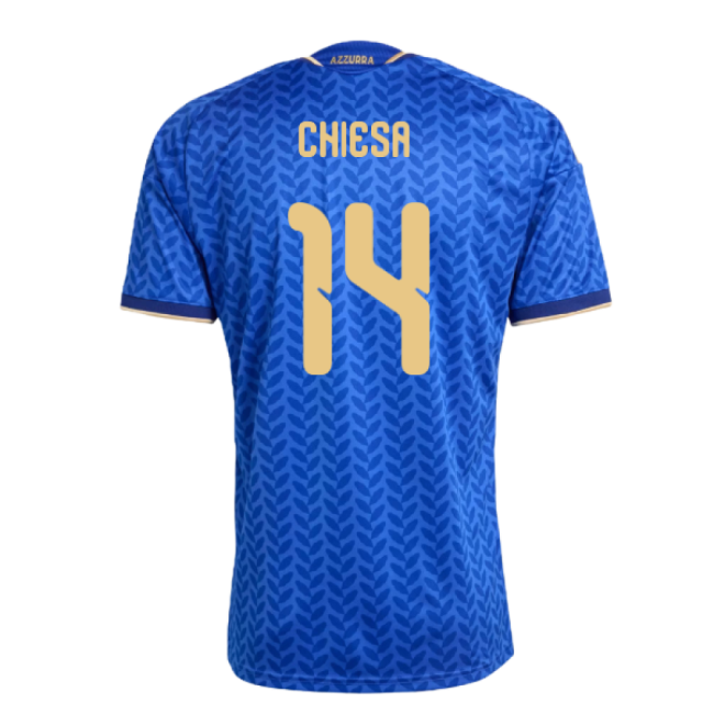 2026-2027 Italy Home Shirt (Chiesa 14)