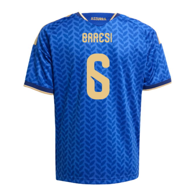 2026-2027 Italy Home Shirt (Kids) (Baresi 6)