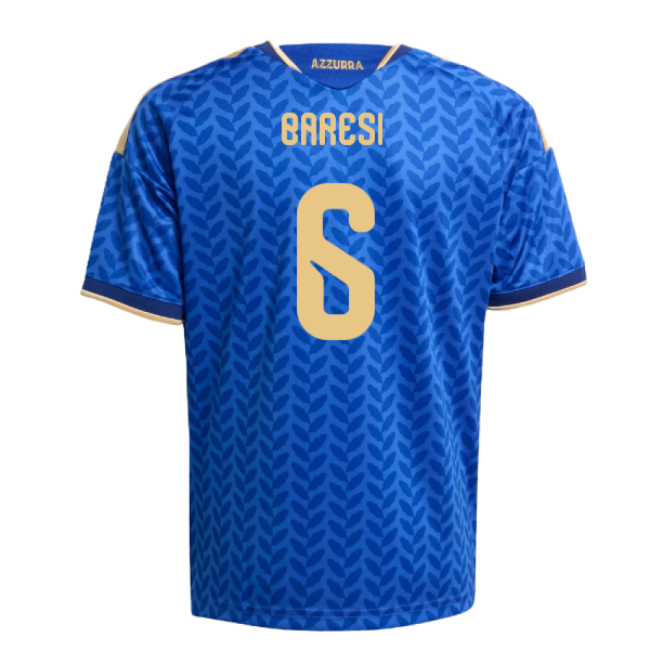 2026-2027 Italy Home Shirt (Kids) (Baresi 6)