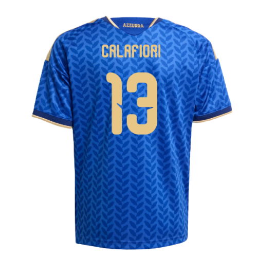 2026-2027 Italy Home Shirt (Kids) (Calafiori 13)