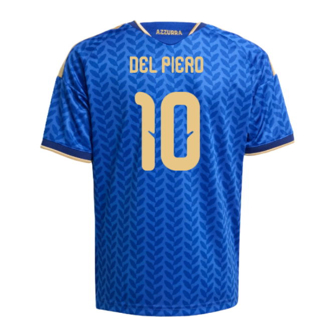 2026-2027 Italy Home Shirt (Kids) (Del Piero 10)