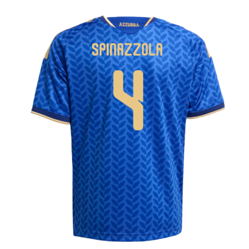 2026-2027 Italy Home Shirt (Kids) (Spinazzola 4)