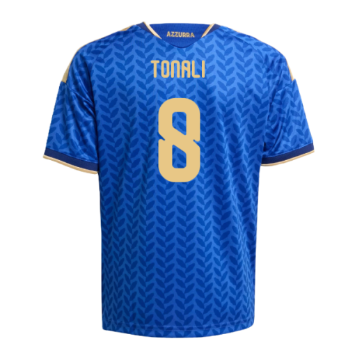 2026-2027 Italy Home Shirt (Kids) (Tonali 8)