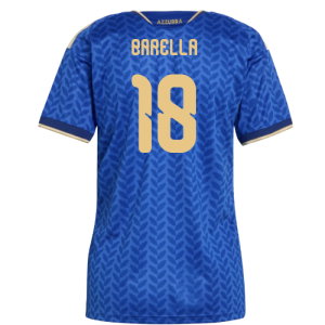 2026-2027 Italy Home Shirt (Womens) (Barella 18)
