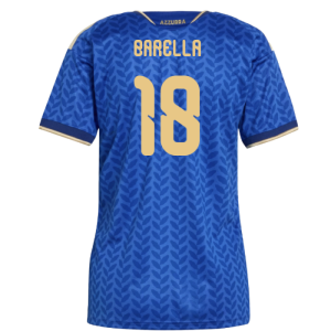 2026-2027 Italy Home Shirt (Womens) (Barella 18)