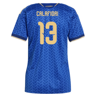 2026-2027 Italy Home Shirt (Womens) (Calafiori 13)