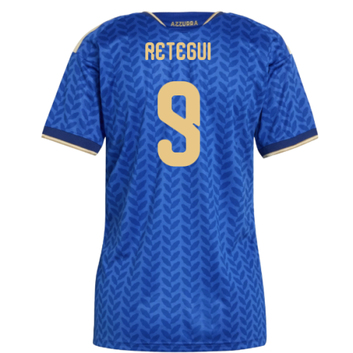 2026-2027 Italy Home Shirt (Womens) (Retegui 9)
