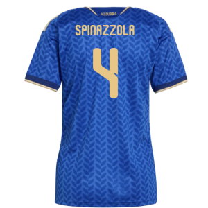 2026-2027 Italy Home Shirt (Womens) (Spinazzola 4)