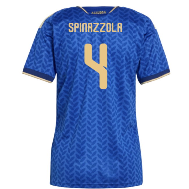 2026-2027 Italy Home Shirt (Womens) (Spinazzola 4)