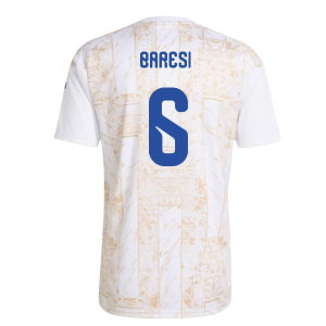 2026-2027 Italy Pre-Match Shirt (White) - Kids (Baresi 6)