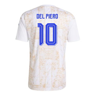 2026-2027 Italy Pre-Match Shirt (White) - Kids (Del Piero 10)