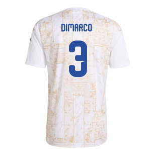 2026-2027 Italy Pre-Match Shirt (White) - Kids (Dimarco 3)