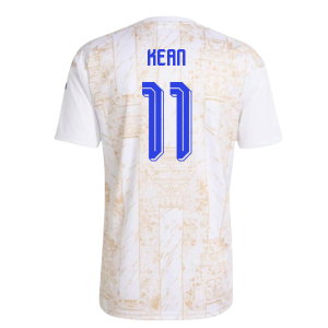 2026-2027 Italy Pre-Match Shirt (White) - Kids (Kean 11)