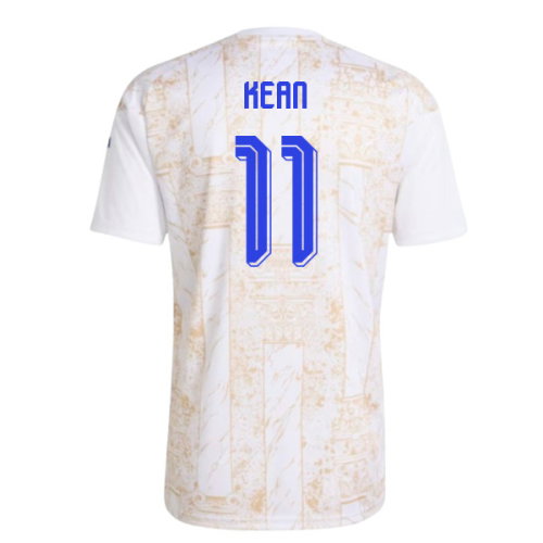 2026-2027 Italy Pre-Match Shirt (White) - Kids (Kean 11)