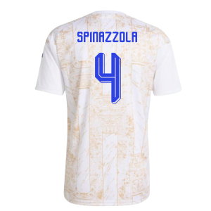2026-2027 Italy Pre-Match Shirt (White) - Kids (Spinazzola 4)