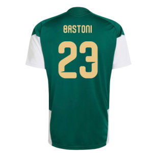 2026-2027 Italy Training Jersey (Green) (Bastoni 23)