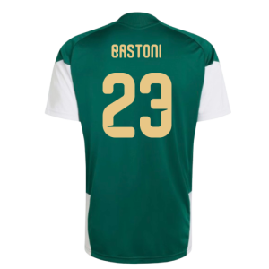 2026-2027 Italy Training Jersey (Green) (Bastoni 23)