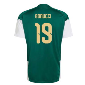 2026-2027 Italy Training Jersey (Green) (Bonucci 19)