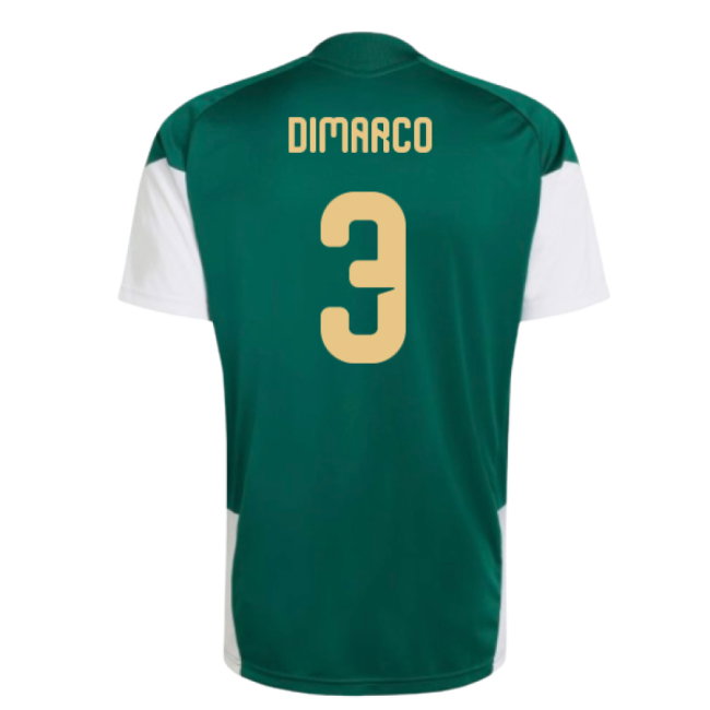 2026-2027 Italy Training Jersey (Green) (Dimarco 3)