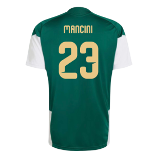 2026-2027 Italy Training Jersey (Green) (Mancini 23)
