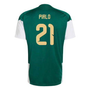 2026-2027 Italy Training Jersey (Green) (Pirlo 21)