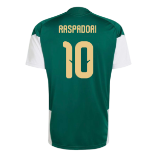 2026-2027 Italy Training Jersey (Green) (Raspadori 10)