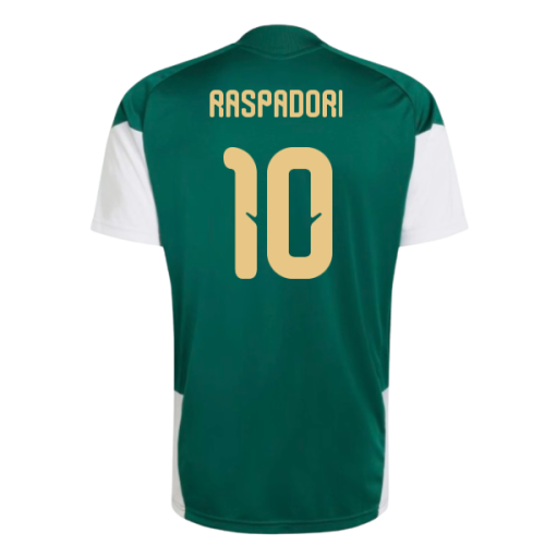 2026-2027 Italy Training Jersey (Green) (Raspadori 10)