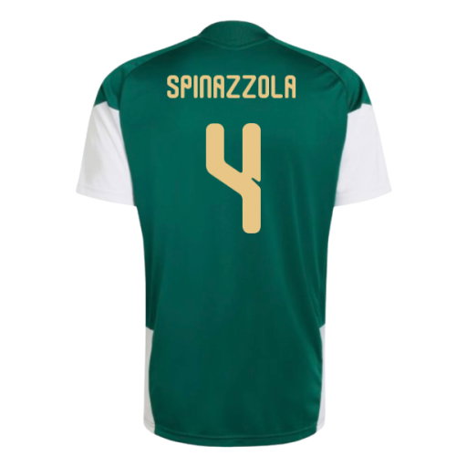 2026-2027 Italy Training Jersey (Green) (Spinazzola 4)