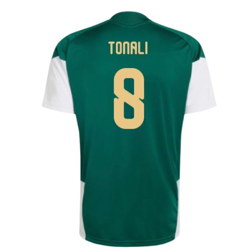 2026-2027 Italy Training Jersey (Green) (Tonali 8)