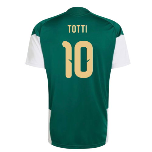 2026-2027 Italy Training Jersey (Green) (Totti 10)