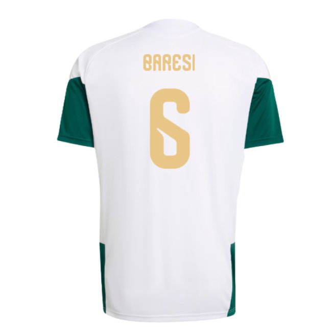 2026-2027 Italy Training Jersey (White) (Baresi 6)
