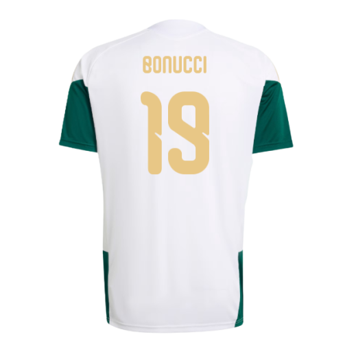 2026-2027 Italy Training Jersey (White) (Bonucci 19)
