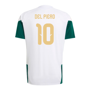 2026-2027 Italy Training Jersey (White) (Del Piero 10)