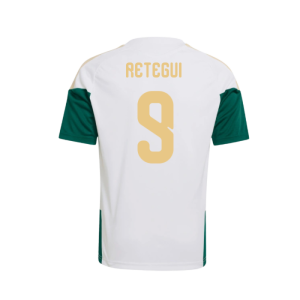 2026-2027 Italy Training Jersey (White) - Kids (Retegui 9)