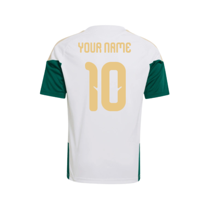 2026-2027 Italy Training Jersey (White) - Kids (Your Name)