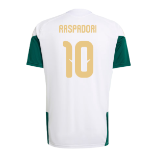 2026-2027 Italy Training Jersey (White) (Raspadori 10)