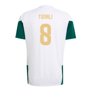 2026-2027 Italy Training Jersey (White) (Tonali 8)