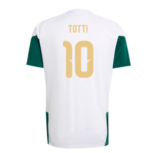 2026-2027 Italy Training Jersey (White) (Totti 10)